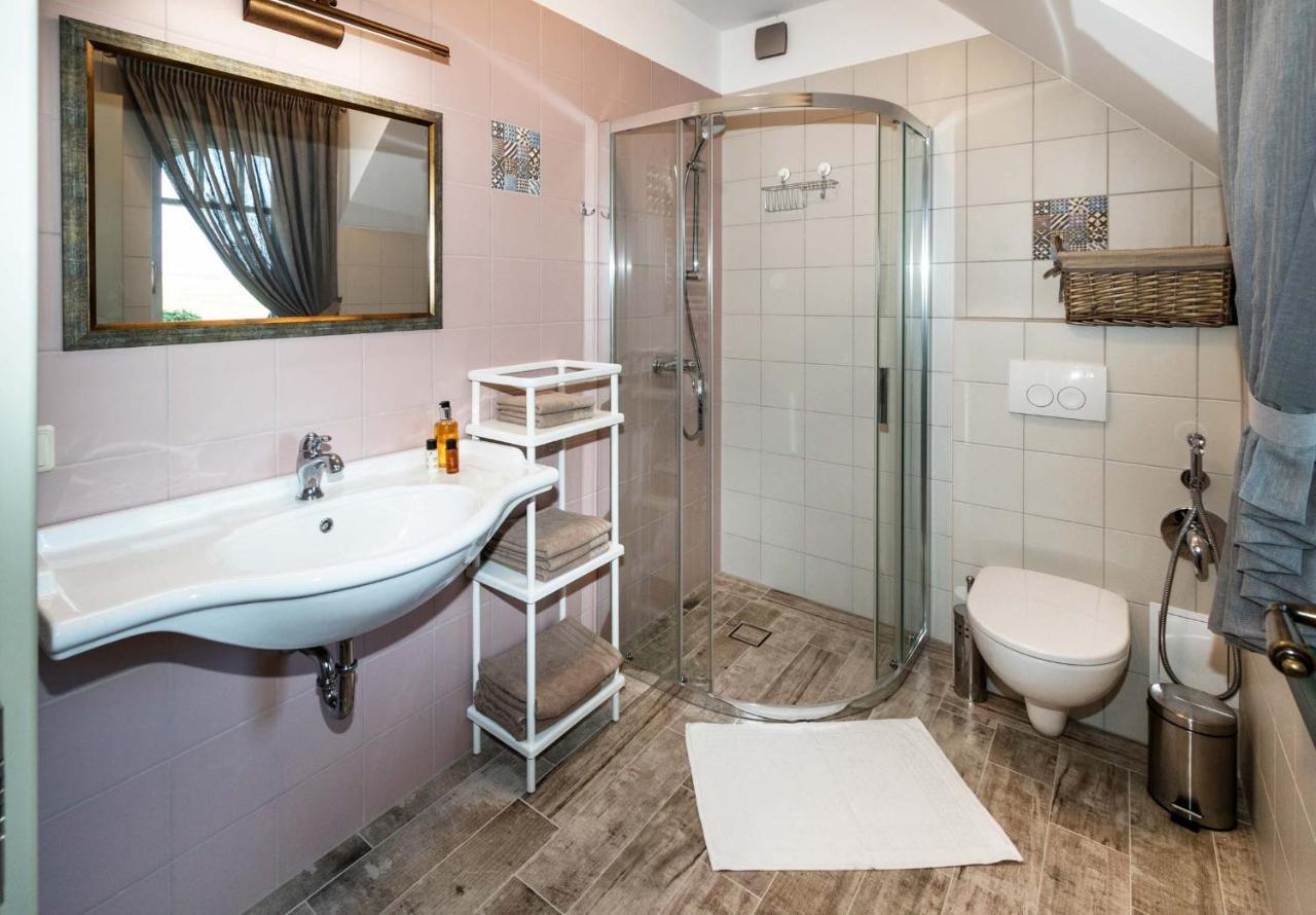 Ferienwohnung Melnmuize Karklė Exterior foto